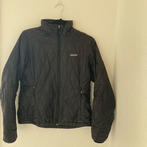Patagonia Nano Puff Jacket, full zip, black, small